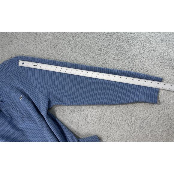 Vineyard Vines Performance Jacket Men's 2XL BLUE 1/4 Zip Pullover Stretch - Picture 9 of 11